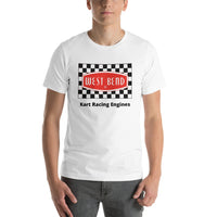 Vintage Karting West Bend Kart Racing Engines Premium Short-Sleeve Unisex T-Shirt