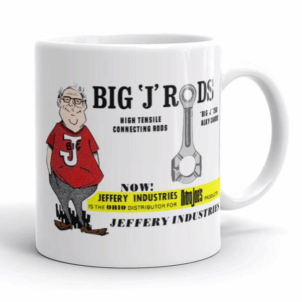 Vintage Big J Rods Coffee Mug