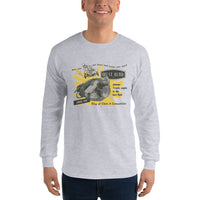 Vintage Karting West Bend Kart Racing Engines "King of Class A" Men’s Long Sleeve Shirt