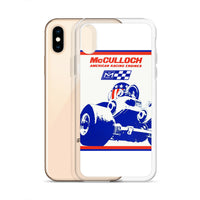 Vintage Karting McCulloch Racing Engines RWB iPhone Case