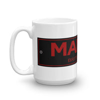 MANX British Motor Tag Replica Coffee Mug