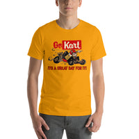 Vintage Karting Original Go Kart "Great Day For It" Premium T-Shirt