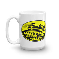 Vintage Kart Racing Vintage Never Gets Old Coffee Mug
