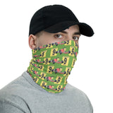 Vintage Karting Senna DAP Racing Kart #9 Neck Gaiter Face Mask