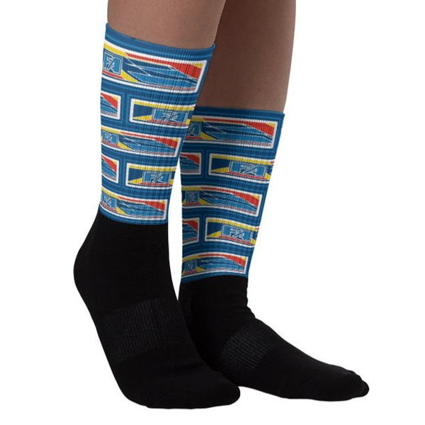 Kart Racing FA Kart Inspired Socks