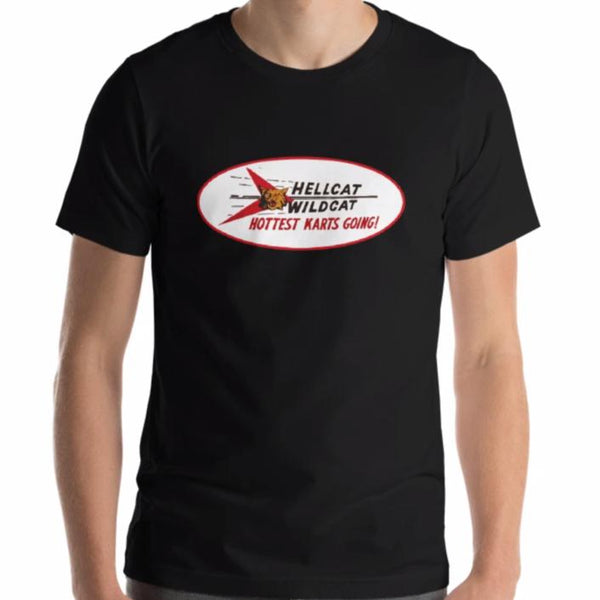 Vintage Karting Hellcat Go Karts Premium Short-Sleeve Unisex T-Shirt