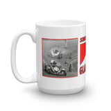 Vintage Kart Racing Glamorous Smoking Twin Engine Enduros Coffee Mug