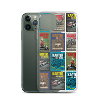 Vintage Kart Racing 1971 Kart News Group iPhone Case