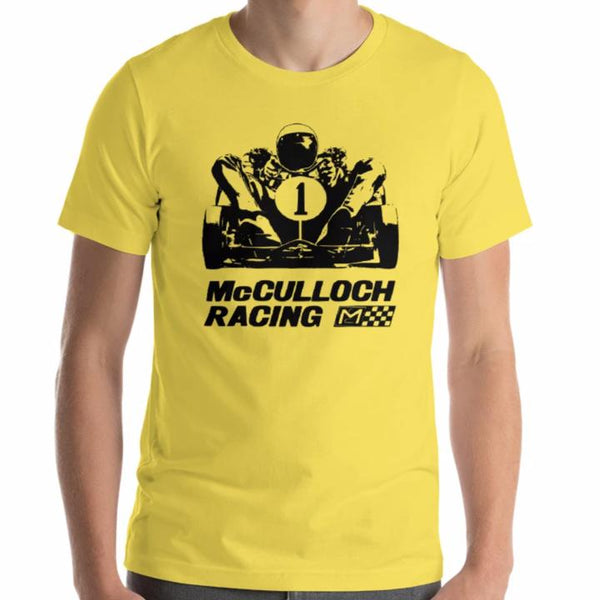 Vintage McCulloch Enduro Kart Racing Engines T-Shirt