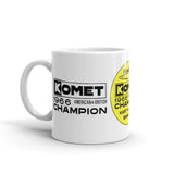 Vintage Karting Komet 1966 American & British Champion Coffee Mug