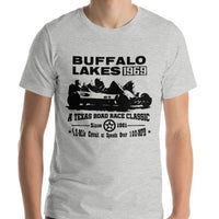 Vintage Kart Racing 1969 Buffalo Lakes Enduro Race Premium Short-Sleeve Unisex T-Shirt