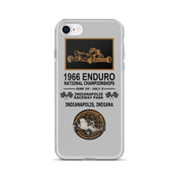 Vintage Karting 1966 IKF Enduro Nationals Indianapolis Raceway Park iPhone Case