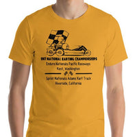Vintage Karting 1967 National Enduro & Sprint Championships Premium Short-Sleeve Unisex T-Shirt