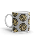 Vintage Karting SAETTA Made in Italy Kart Engine Pattern Coffee Mug