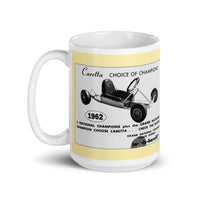 Vintage Karting 1962 Caretta "Choice of Champions" Ingels & Borelli Coffee Mug