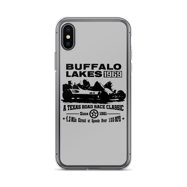 Vintage Karting 1969 Buffalo Lakes Enduro Road Race iPhone Case