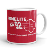 Vintage Karting Homelite KR 92 Kart Racing Engine Coffee Mug
