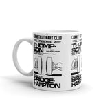 Vintage Kart Racing 1971 Connecticut Kart Club Enduro Nationals Coffee Mug