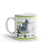 Modern Art of Kart Racing Super Kart Coffee Mug