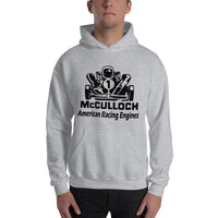 Vintage McCulloch Enduro Kart Racing Engine Unisex Heavy Blend Hooded Sweatshirt