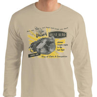 Vintage Karting West Bend Kart Racing Engines "King of Class A" Men’s Long Sleeve Shirt