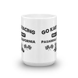 Vintage Karting Est 1957 Pasadena California Coffee Mug