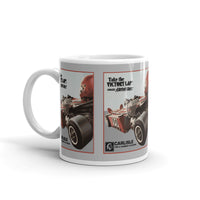 Vintage Karting 1970's Enduro Carlise Tires "Take a Victory Lap" Coffee Mug