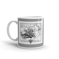 Vintage Karting Clinton "Go Karting with Clinton Engine Power" Sketch Coffee Mug