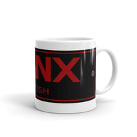 MANX British Motor Tag Replica Coffee Mug