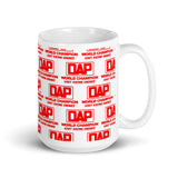 Vintage Karting DAP World Champion Kart Racing Engines Coffee Mug