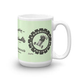 Vintage Karting Bug Engineering 1965 Scorpion Sprint & Enduro Kart Coffee Mug