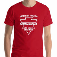 Vinatge Karting Clinton Panther Power Kart Racing Engines Premium Short-Sleeve Unisex T-Shirt