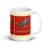 Vintage Karting Simplex Challenger "If You Can Drive You Can Win" Coffee Mug