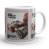 Vintage Karting 1970's Enduro Carlise Tires "Take a Victory Lap" Coffee Mug