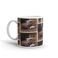 Vintage Racing 1960 White Quarter Midget Coffee Mug