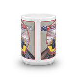 Vintage Kart Racing 1981 Bridgestone GPX200 Grand Prix of Long Beach Coffee Mug