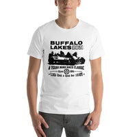 Vintage Kart Racing 1969 Buffalo Lakes Enduro Race Premium Short-Sleeve Unisex T-Shirt