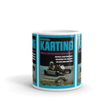 Vintage Kart Racing 1968 Modern Karting Magazine Cover Coffee Mug