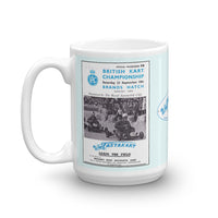 Vintage Karting British Kart Championship 1961 Brands Hatch Fastakart Coffee Mug
