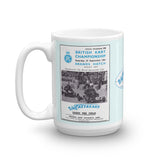 Vintage Karting British Kart Championship 1961 Brands Hatch Fastakart Coffee Mug