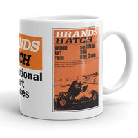 Vintage Karting 1966 British National Kart Races Brands Hatch Coffee Mug