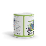 Modern Art of Kart Racing Super Kart Coffee Mug