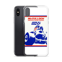 Vintage Karting McCulloch Racing Engines RWB iPhone Case