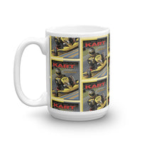 Kart Sport "Track Magic" Kart on Magazine Cover Aug 2006 Coffee Mug