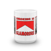 Vintage Kart Racing Glamorous Smoking Twin Engine Enduros Coffee Mug