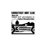 Vintage Karting 1969 IKF Enduro Nationals CT Kart Club Bridgehampton & Bryar Raceways Bubble-free stickers