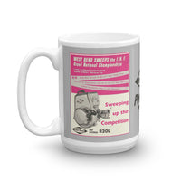 Vintage Karting West Bend Kart Racing Engines Sweep Up Coffee Mug