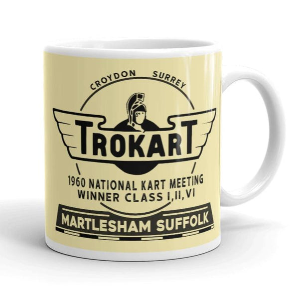 Vintage Karting Trokart 1960 Martlesham National Kart Race Winner Coffee Mug