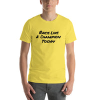 Kart Racing "Race Like A Champion Today" Premium Short-Sleeve Unisex T-Shirt