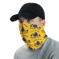 Kart Racing Juniors "I Live for Race Day" Neck Gaiter Face Mask